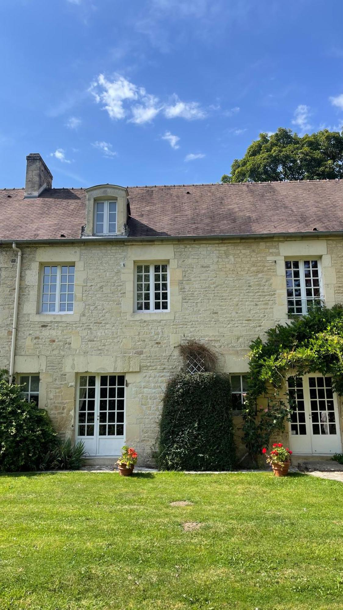 Chambres D'Hotes Du Bas Manoir Bretteville-sur-Odon Екстер'єр фото