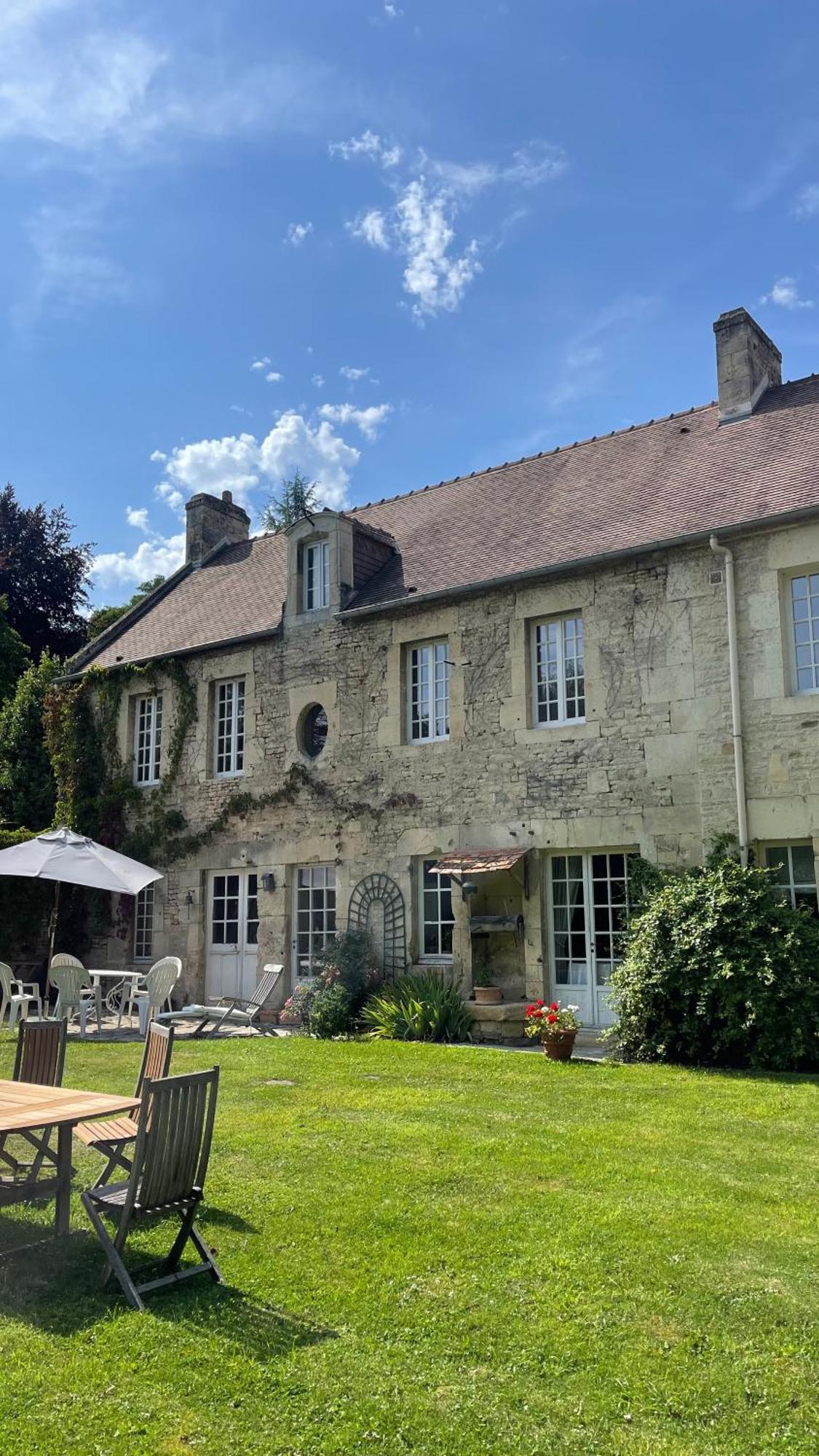 Chambres D'Hotes Du Bas Manoir Bretteville-sur-Odon Екстер'єр фото